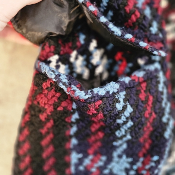 H&M Jacquard Weave Wool Coat L. NWOT - Picture 3 of 8